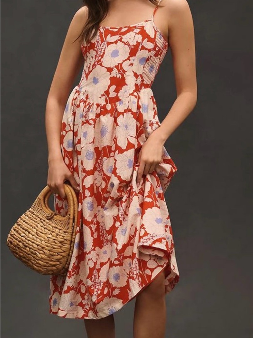 ANTHROPOLOGIE MAEVE DROP WAIST DRESS